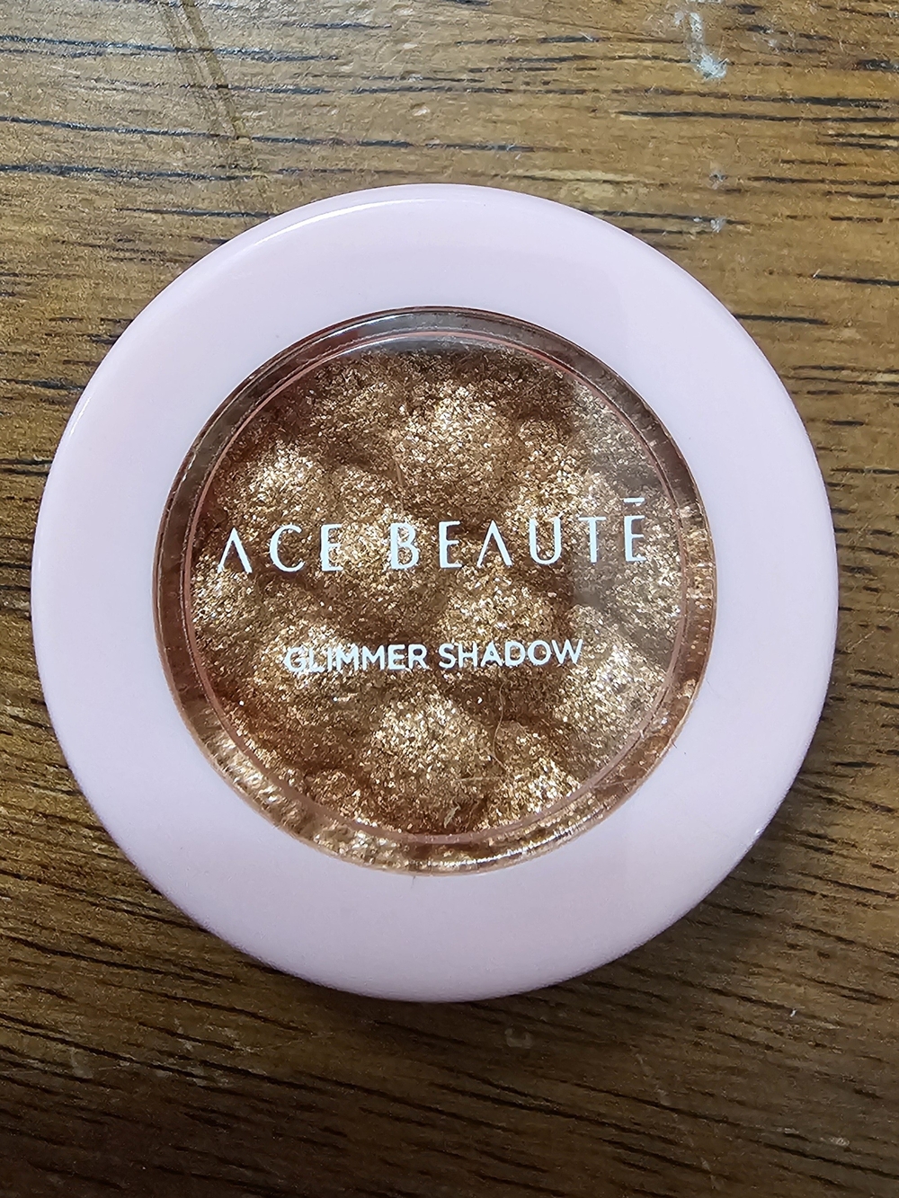 Ace Beaute Glimmer Eyeshadow - Iced Latte